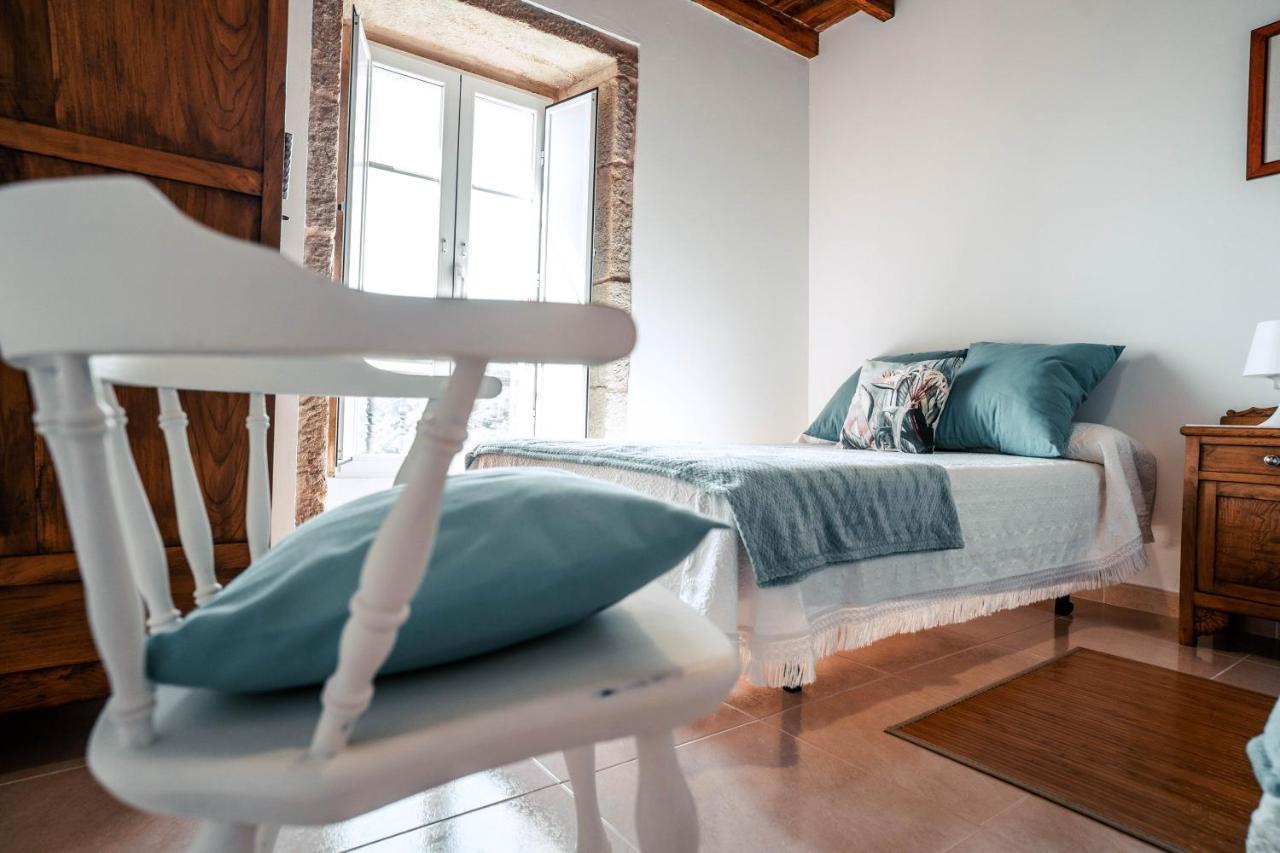 Casa En Muros Con Preciosas Vistas Al Mar Zewnętrze zdjęcie