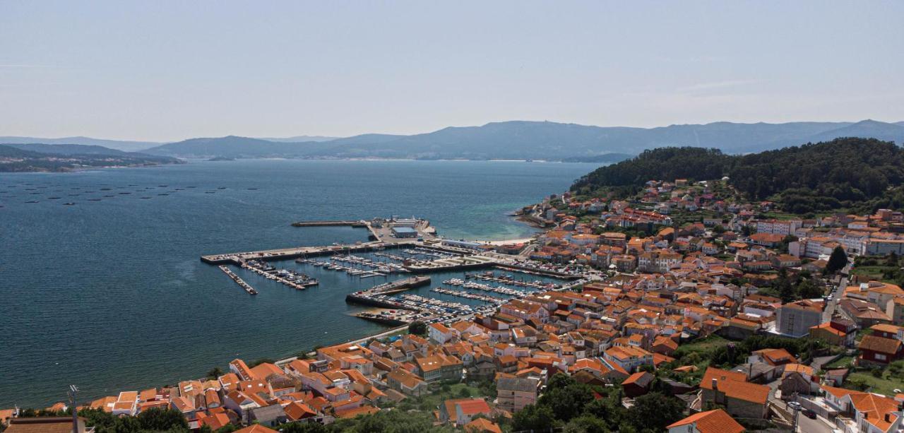 Casa En Muros Con Preciosas Vistas Al Mar Zewnętrze zdjęcie