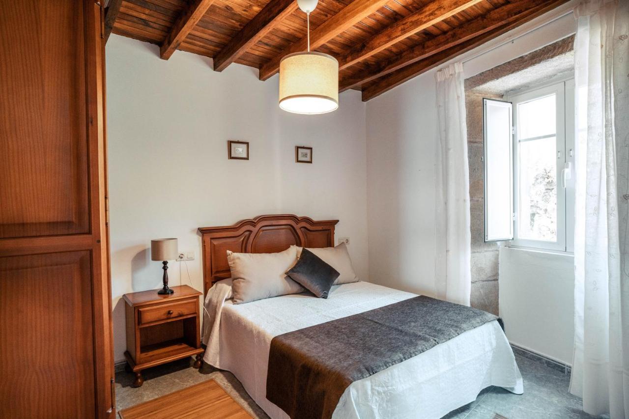 Casa En Muros Con Preciosas Vistas Al Mar Zewnętrze zdjęcie