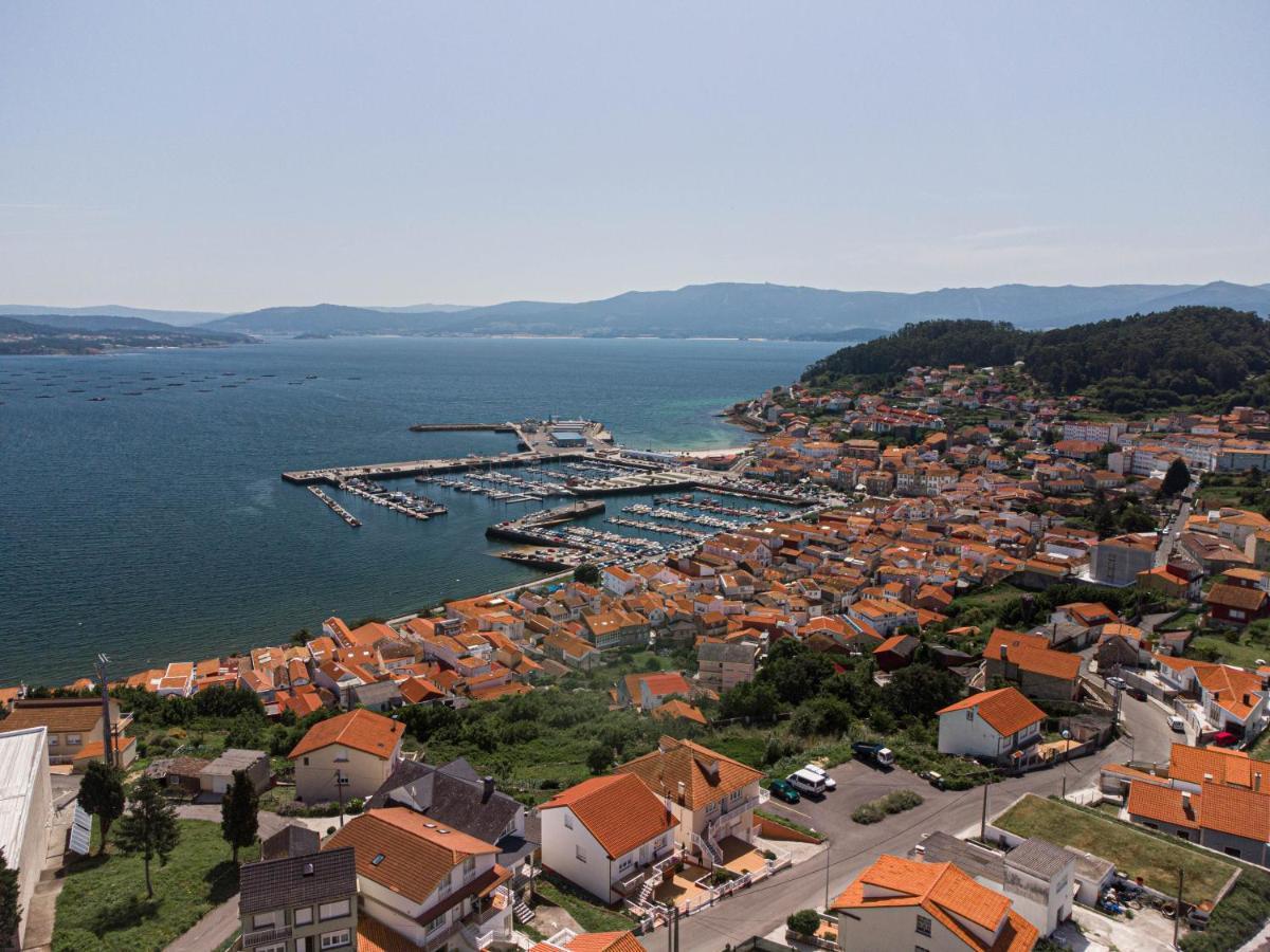 Casa En Muros Con Preciosas Vistas Al Mar Zewnętrze zdjęcie