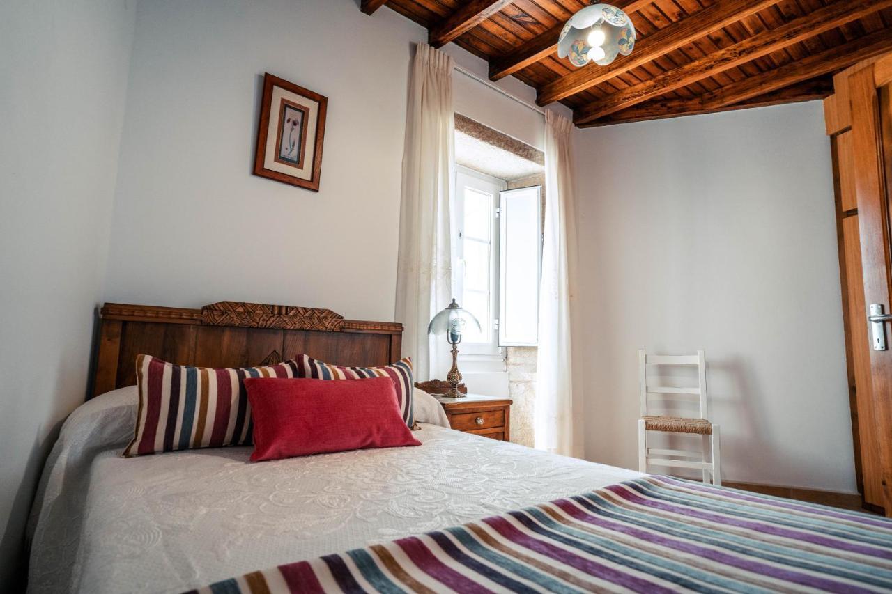 Casa En Muros Con Preciosas Vistas Al Mar Zewnętrze zdjęcie