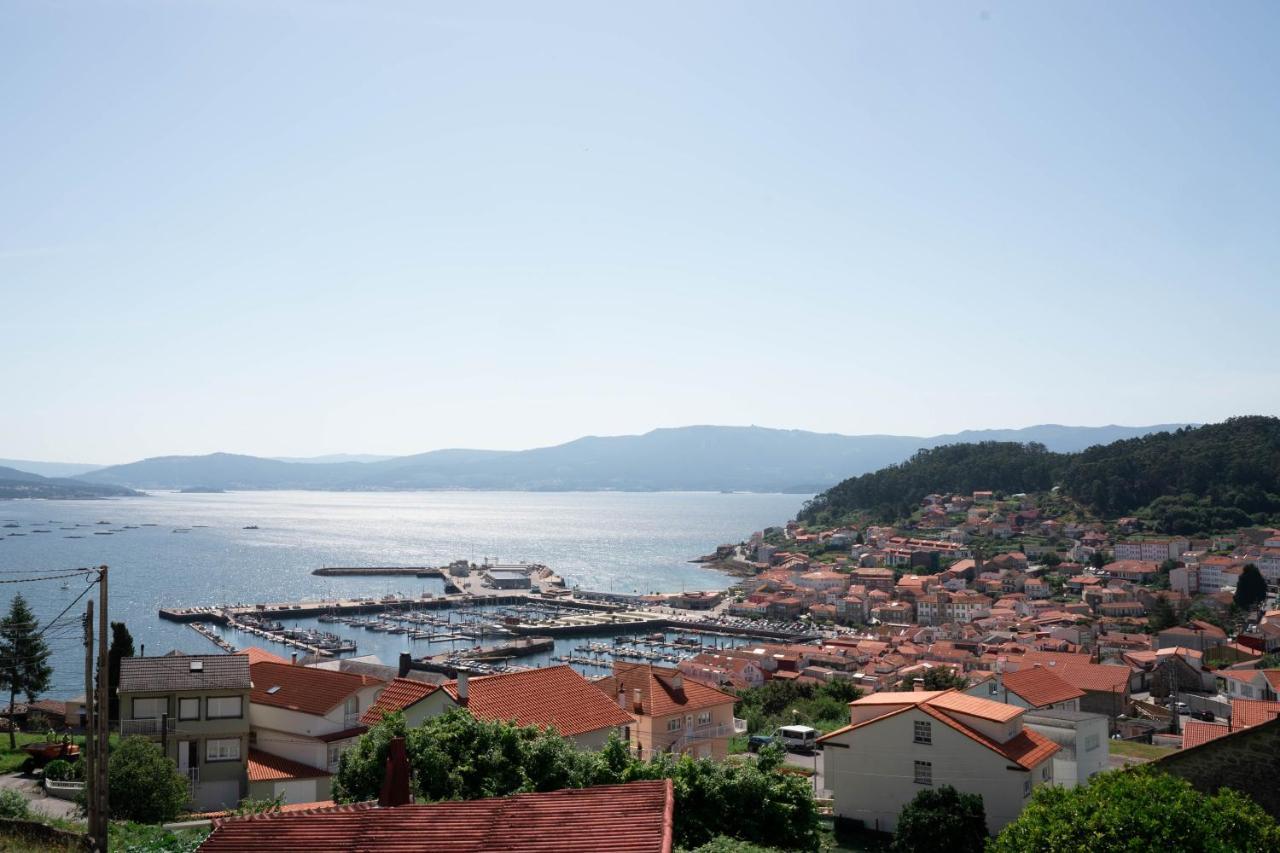 Casa En Muros Con Preciosas Vistas Al Mar Zewnętrze zdjęcie
