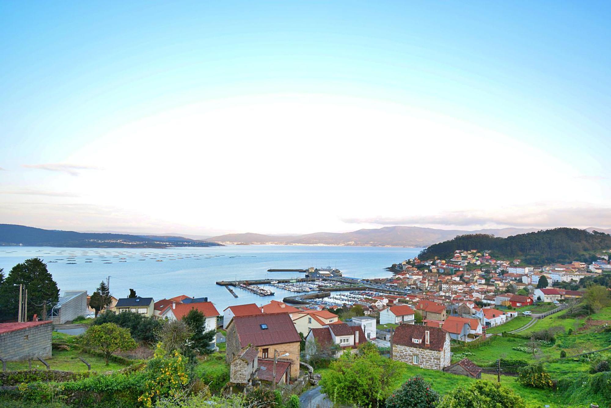 Casa En Muros Con Preciosas Vistas Al Mar Zewnętrze zdjęcie