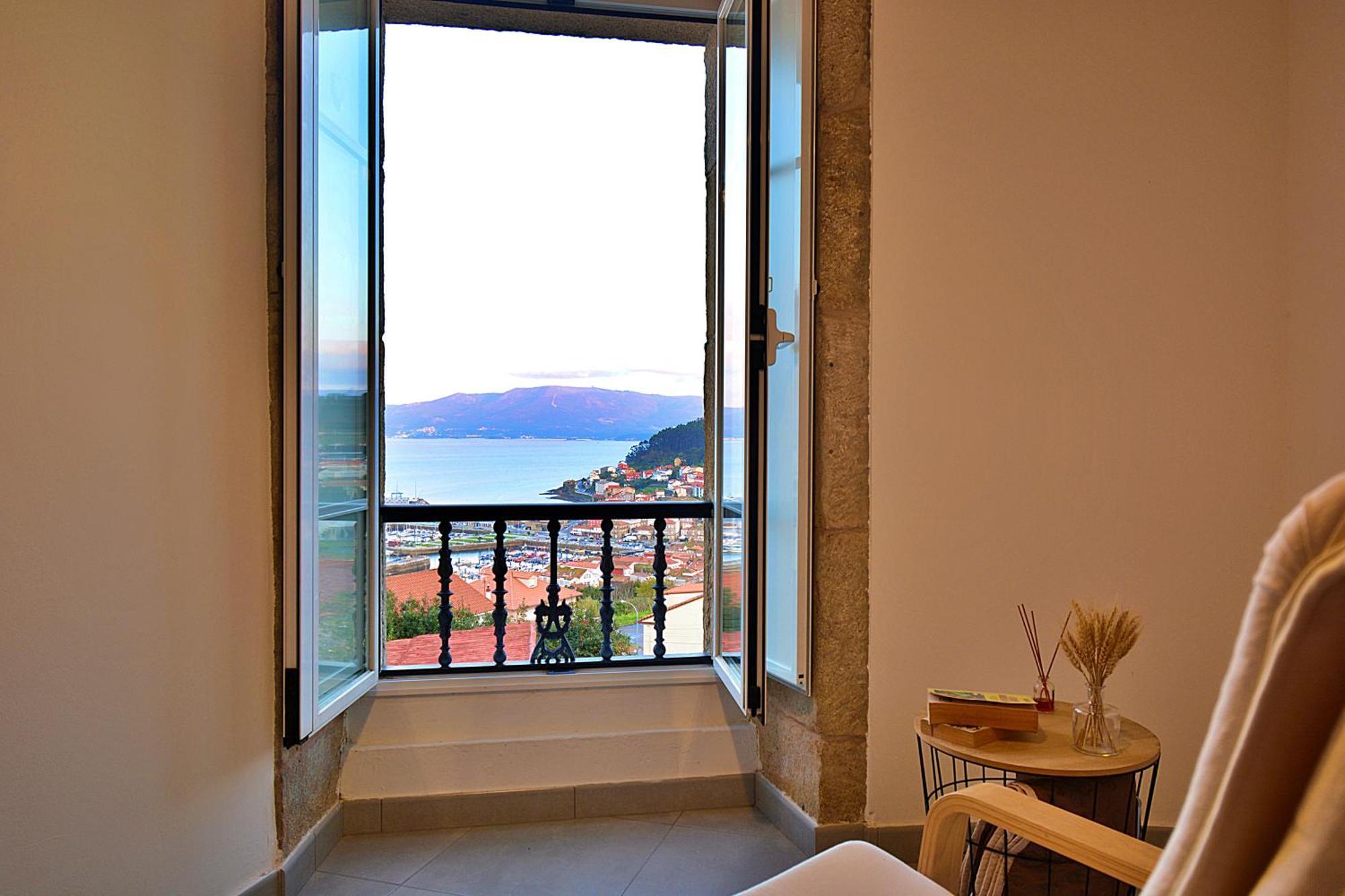 Casa En Muros Con Preciosas Vistas Al Mar Zewnętrze zdjęcie