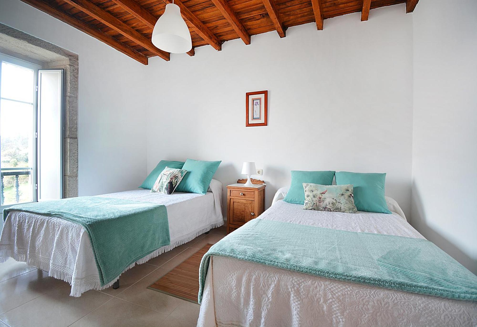 Casa En Muros Con Preciosas Vistas Al Mar Zewnętrze zdjęcie
