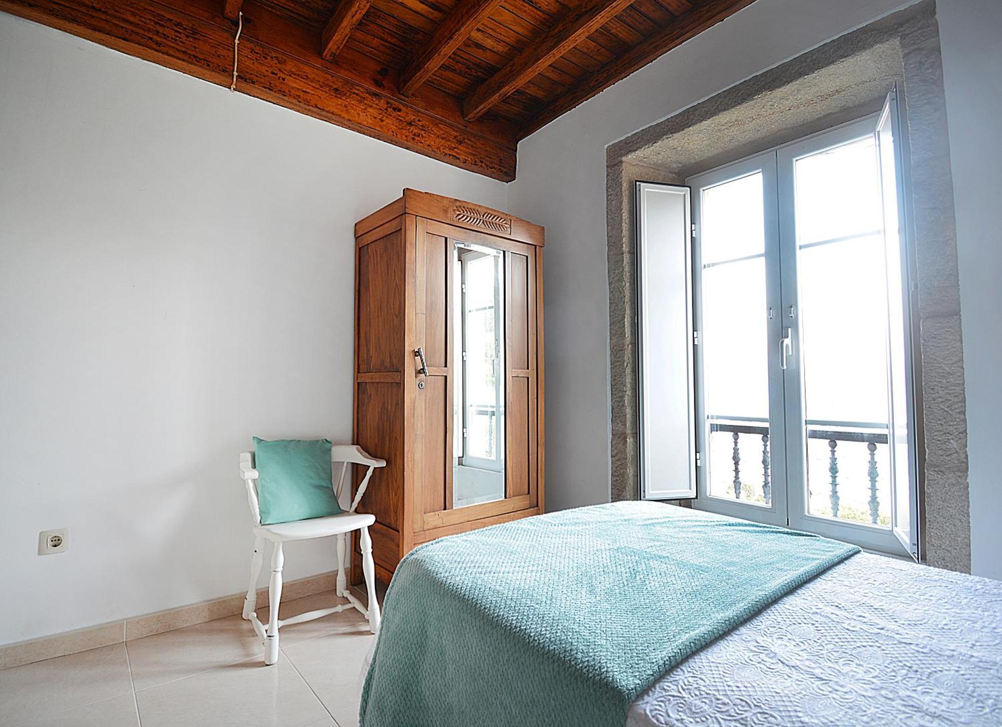 Casa En Muros Con Preciosas Vistas Al Mar Zewnętrze zdjęcie